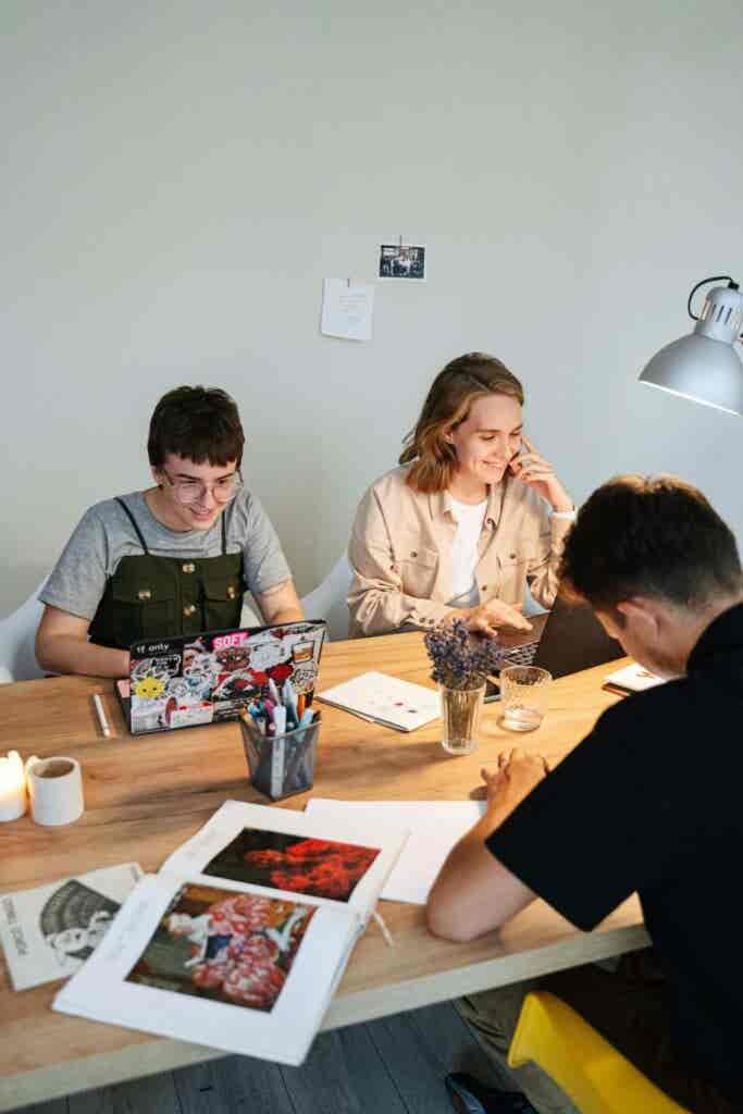 Happy Team Working